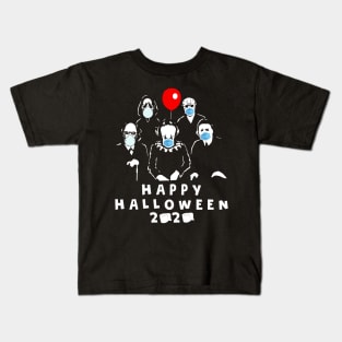 Friends Horror Movie Creepy Happy Halloween 2020 Kids T-Shirt